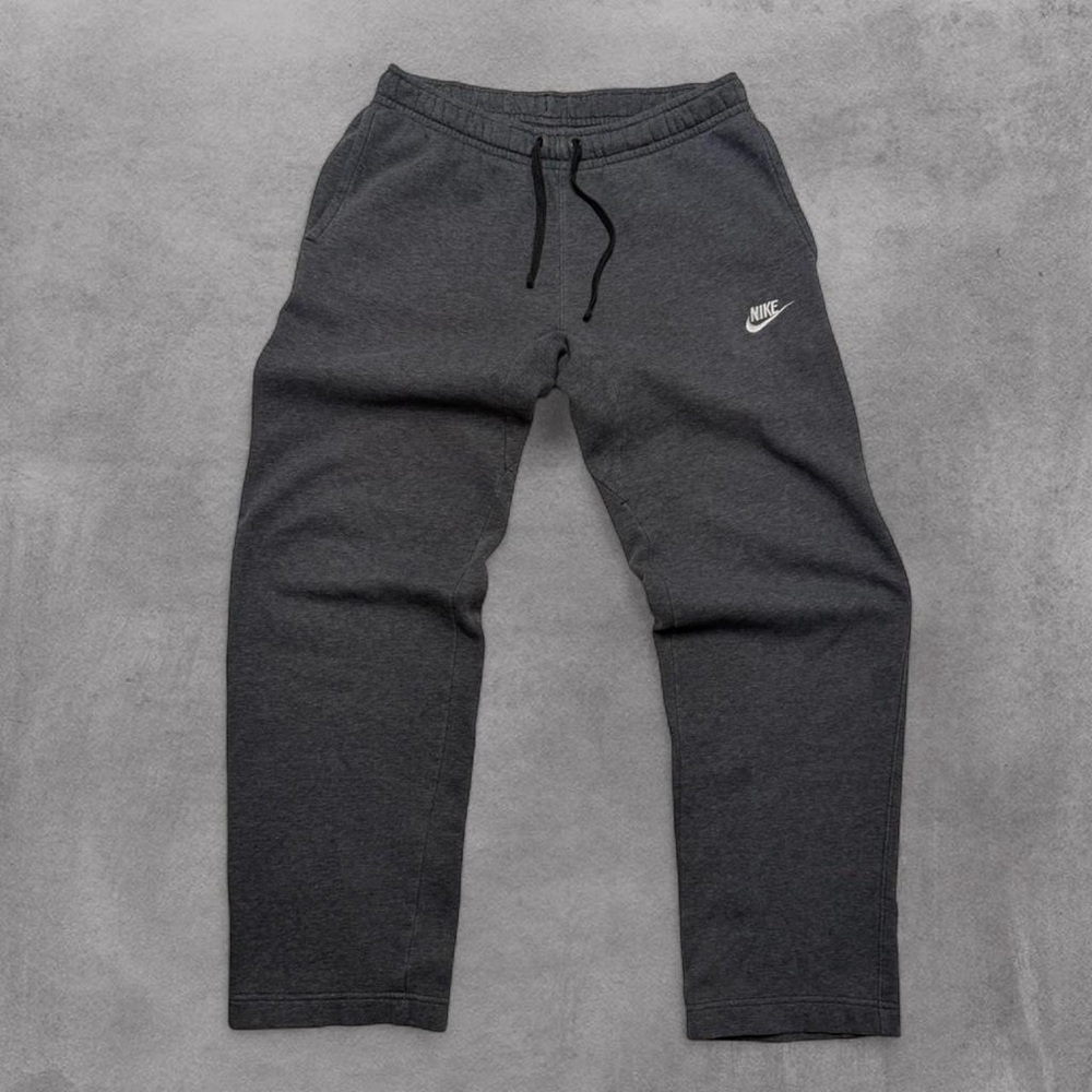 Y2K Nike Logo Baggy Essential Every Day Open Leg Sweatpants